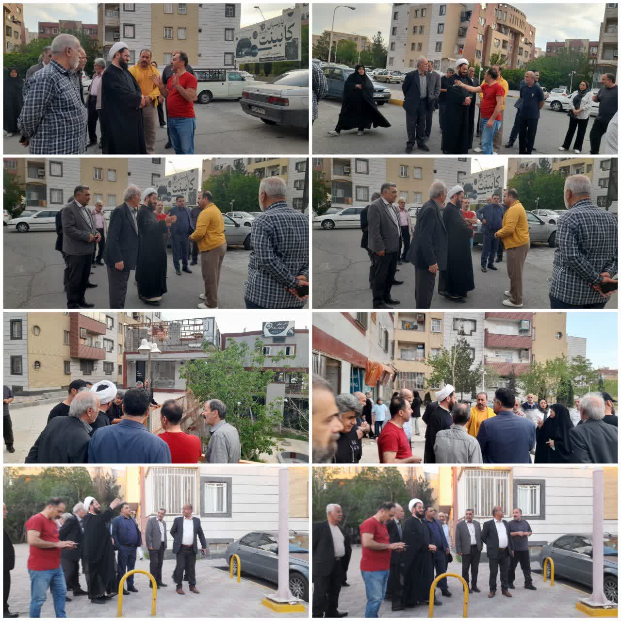 بازدید میدانی امام جمعه محترم شهر اندیشه