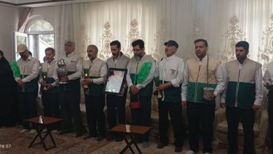 دیدار خادمین رضوی از خانواده شهید صادق مددی در دهه کرامت