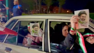 مردم شهر اندیشه همچنان در کنار خانواده در میادین پای کار انقلاب و ایران عزیز