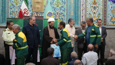 تکریم «ایثارگران عرصه تلاش» در سنگر عبادی سیاسی نمازجمعه