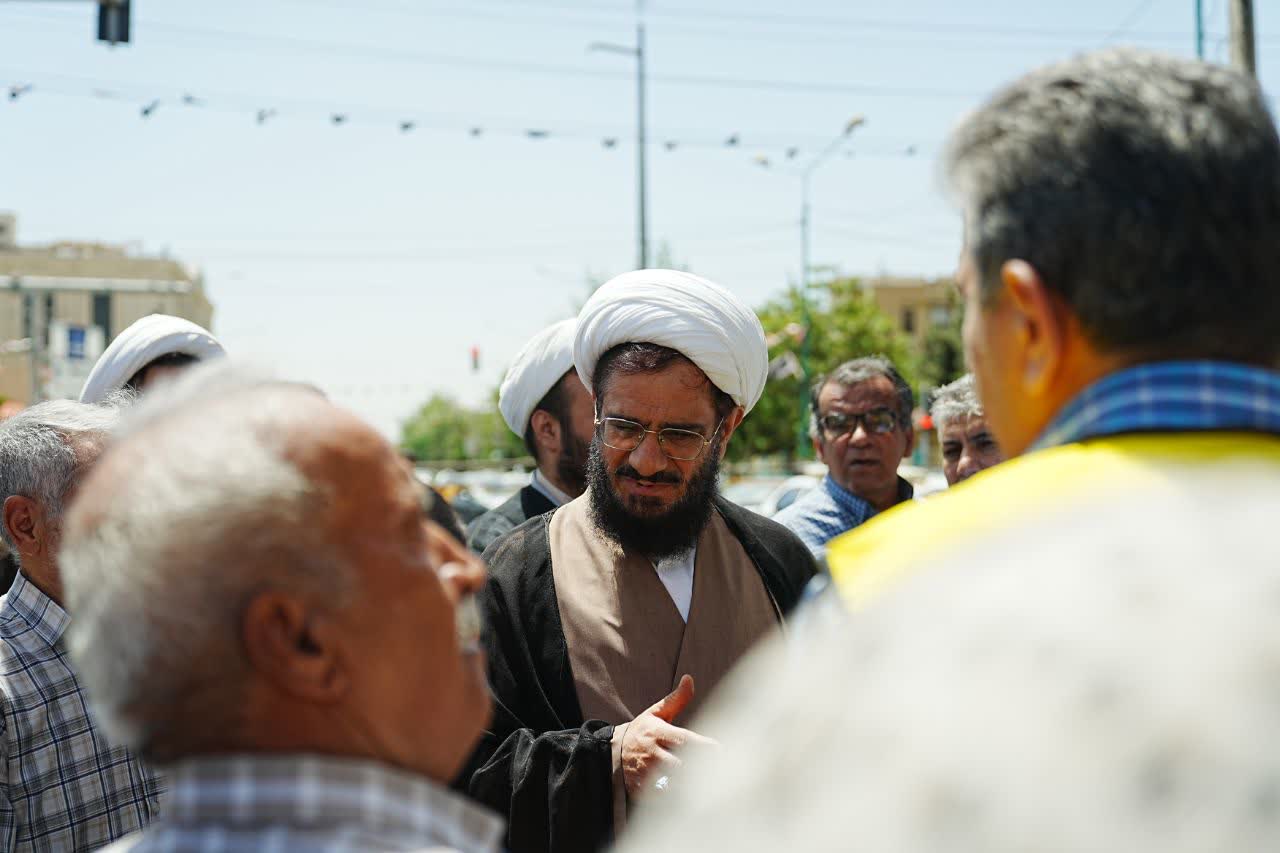 پیام تسلیت امام جمعه محترم شهر اندیشه درپی حادثه آتش سوزی مجتمع تجاری ارغوان