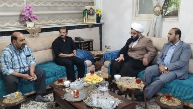 دیدار امام‌جمعه محترم و فرماندهی محترم سپاه ناحیه امام هادی(علیه السلام) با خانواده های معزز شهدا و برخی از جانبازان