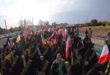 گزارش ویدیویی از رزمایش حماسی «جان‌فدا برای ایران امام رضا (ع)» در شهر اندیشه