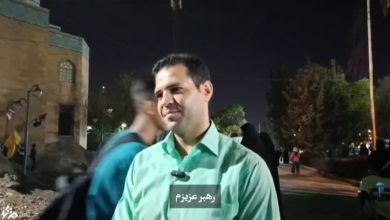 مصاحبه و حضور حماسی، خانوادگی مردم شهر اندیشه فاز۲