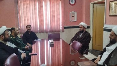 دیدار امام‌جمعه محترم شهر اندیشه با فرماندهی جدید سپاه ناحیه امام هادی(علیه السلام)