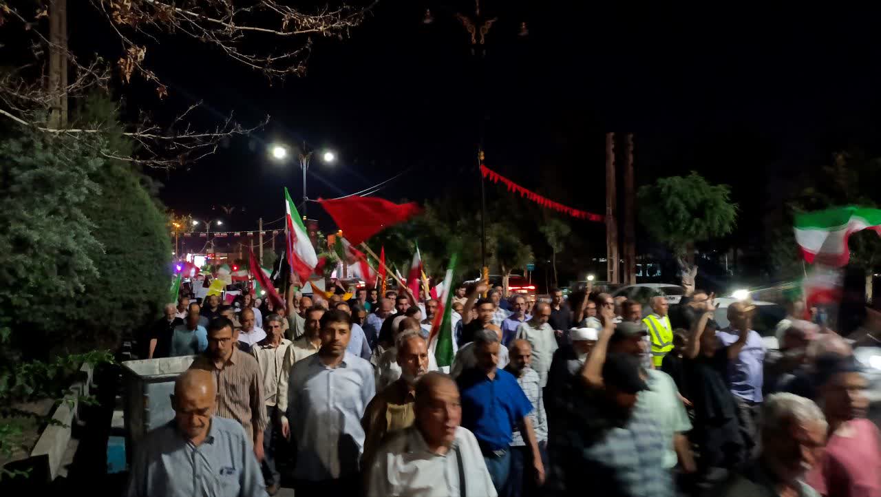 موج ۱۰۶ حضور دشمن‌شکن مردم شهر اندیشه در سنگر خیابان